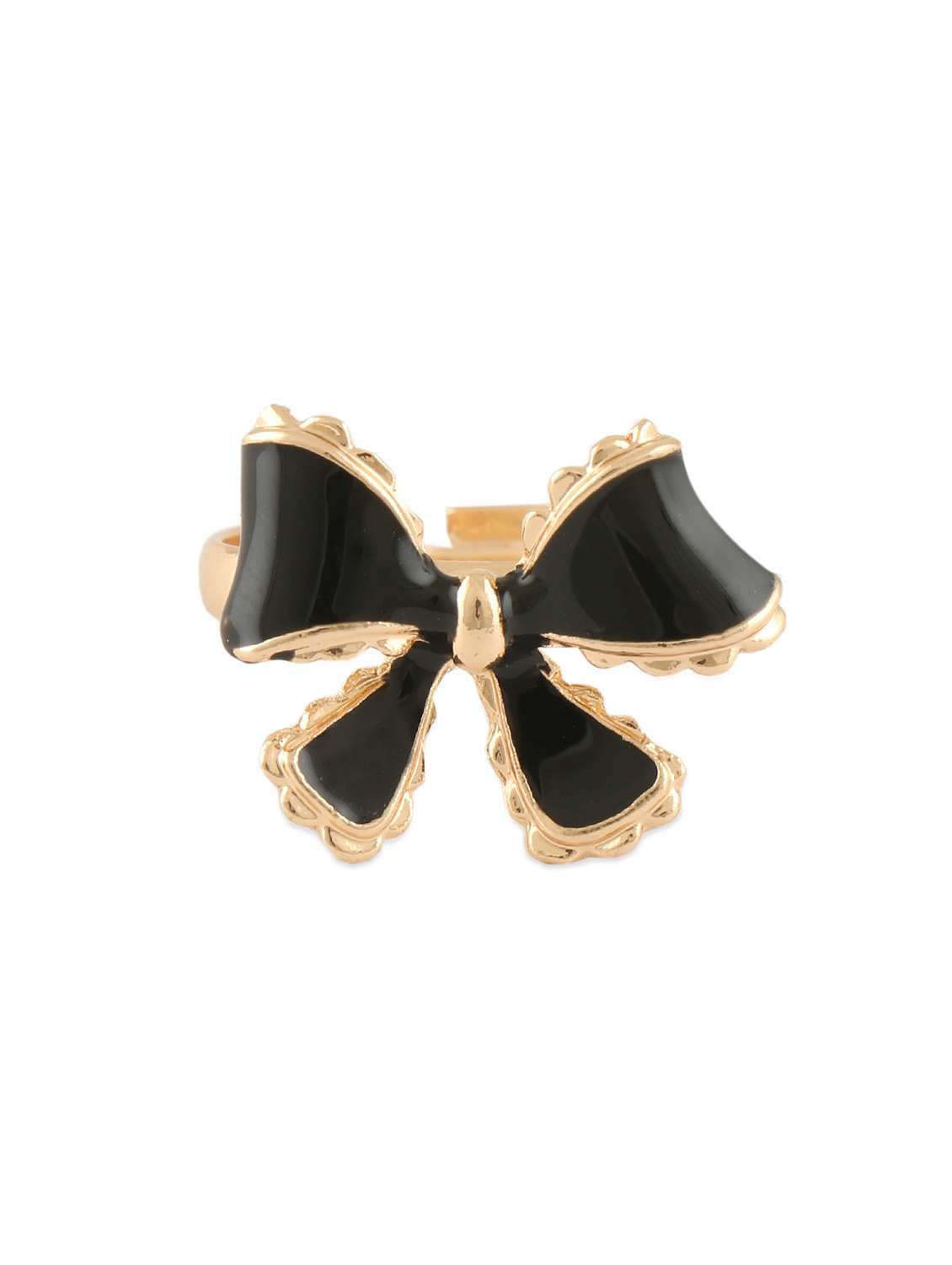 acrylic metal alloy ring