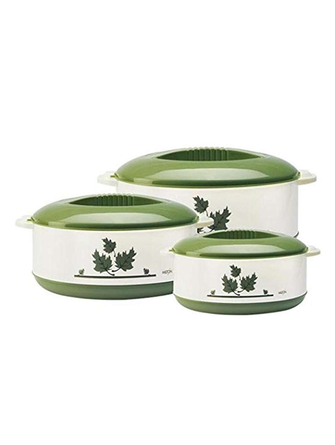 orchid junior insulated casserole set 3pieces green
