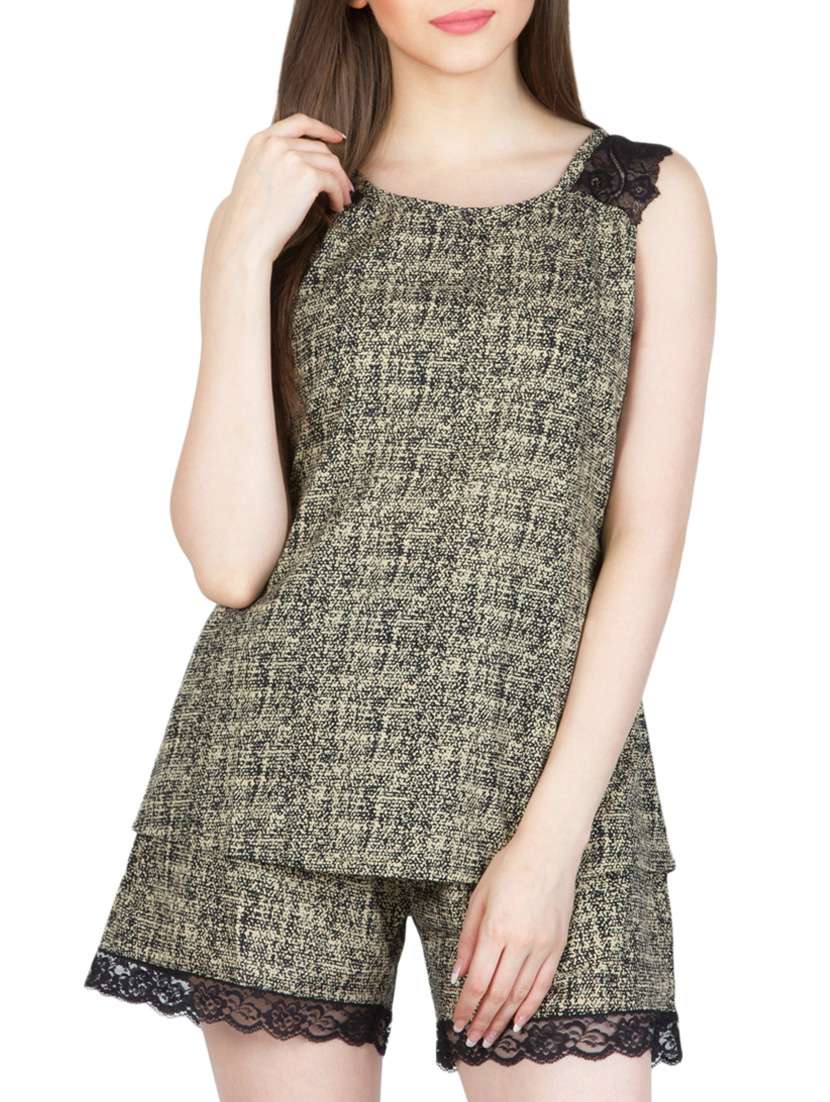 multi colored viscose nightwear