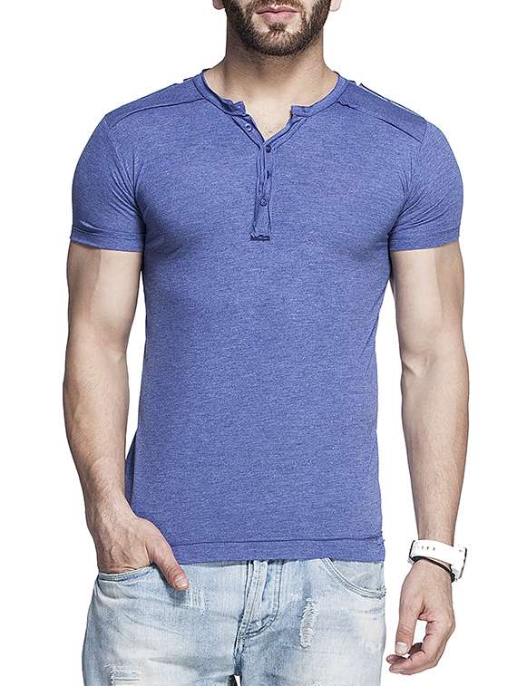 blue rayon tshirt