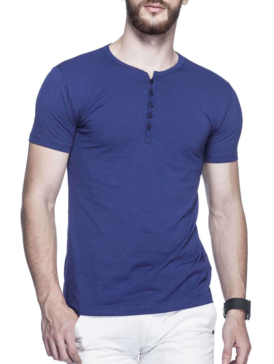 blue cotton tshirt