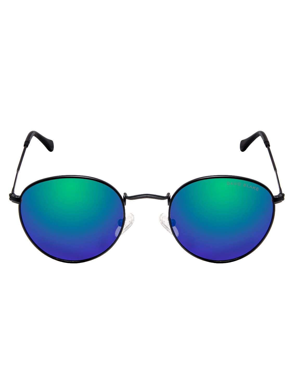 david blake green polarised reflector mirror round sunglass