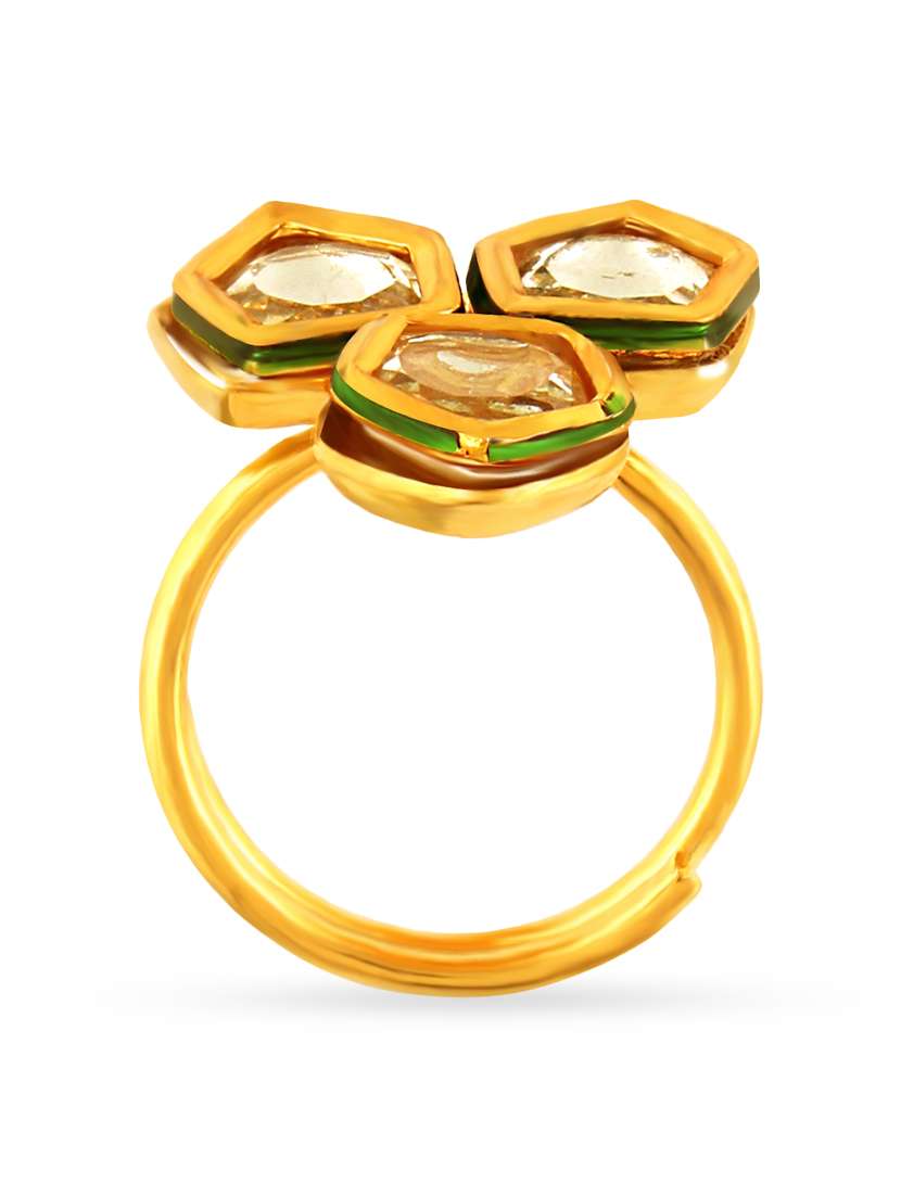 gold metal alloy ring