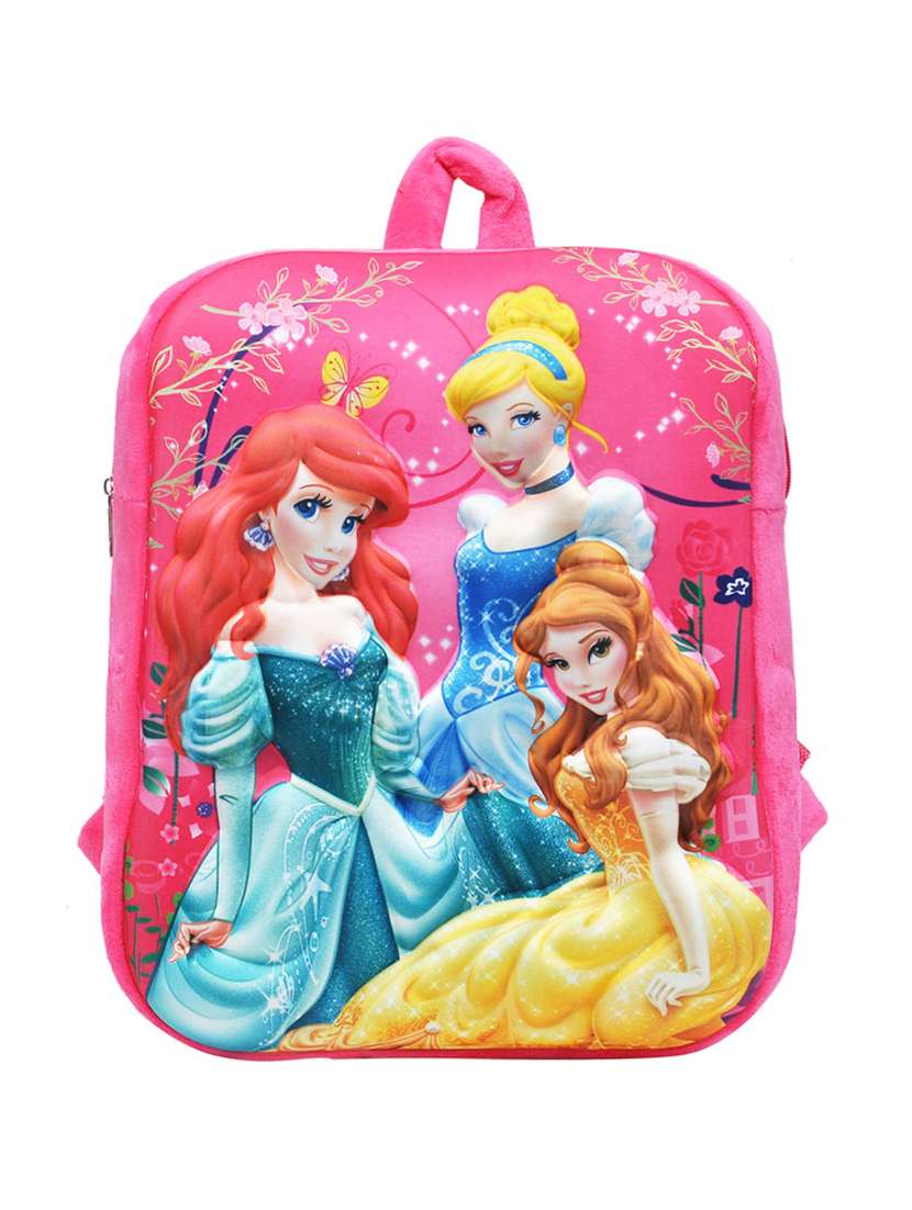 pink velvet backpack