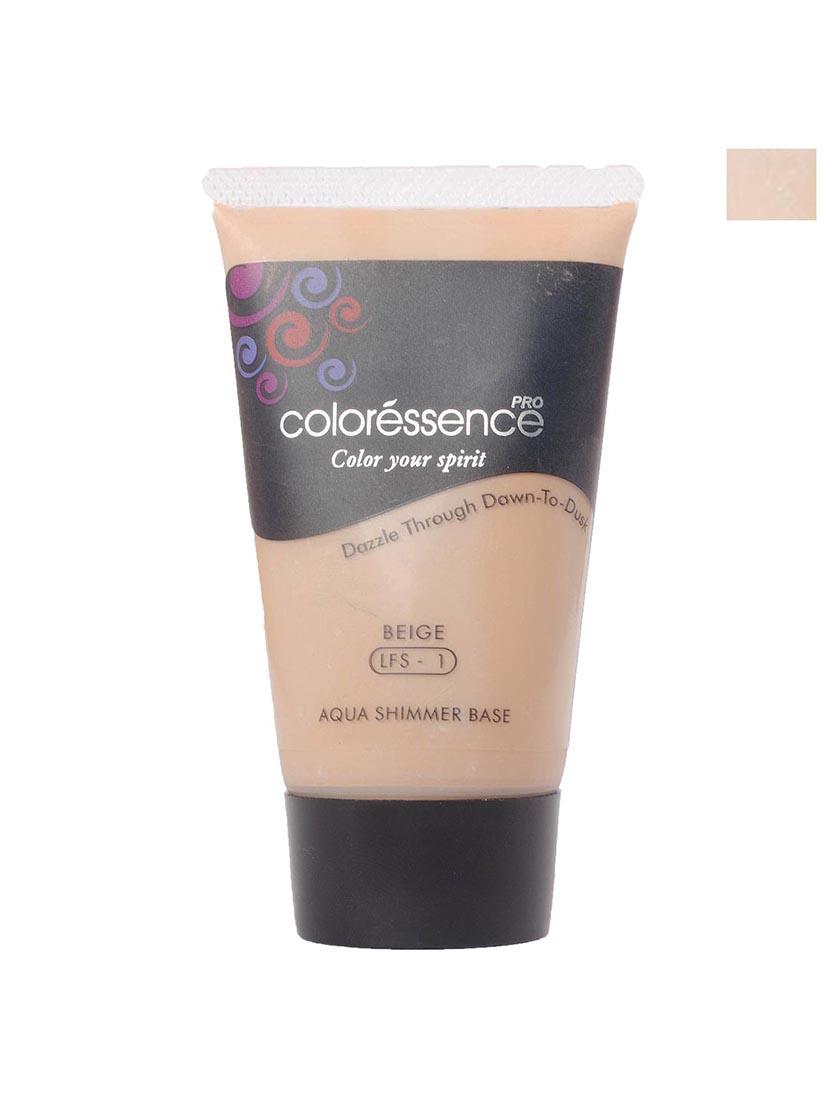 aqua makeup base_beige with shimmer