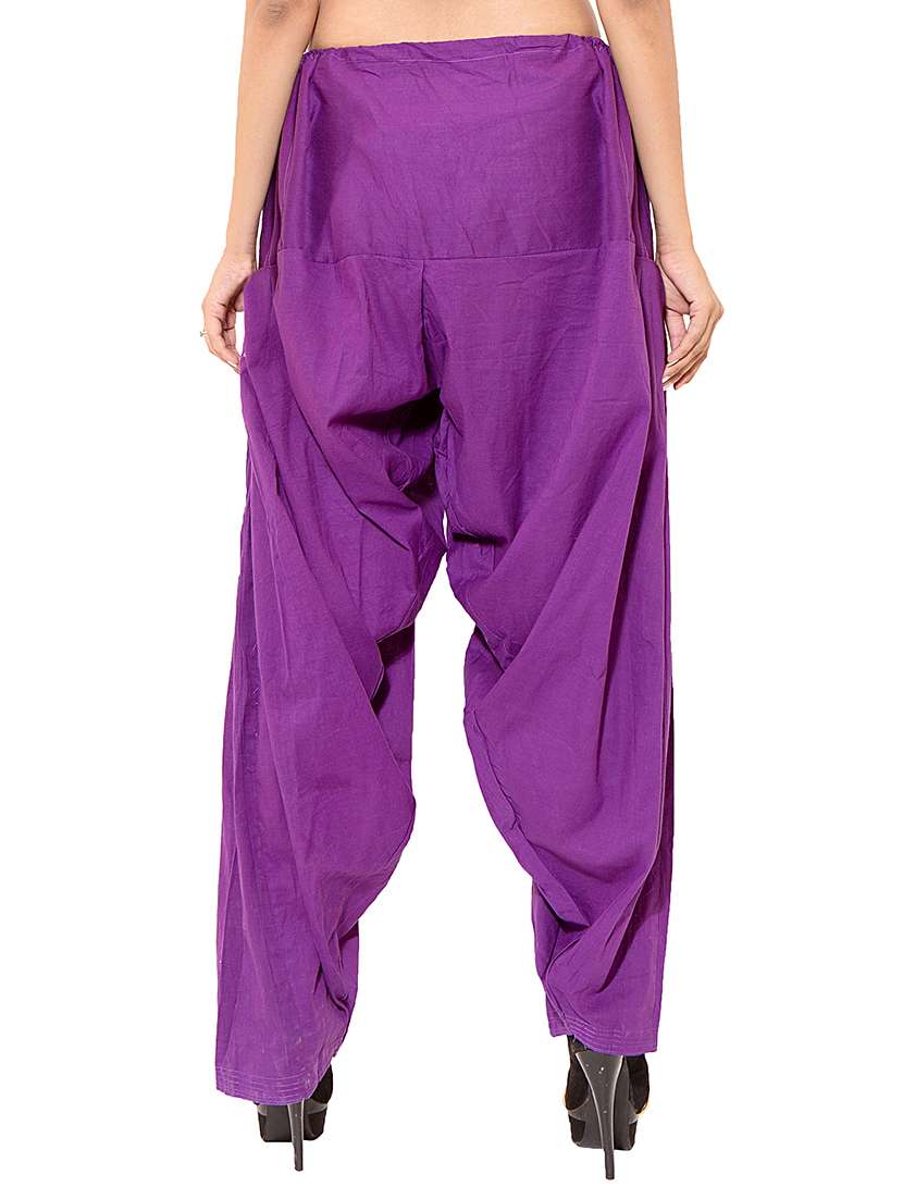 multi colored cotton combo salwars - 11119999 - Standard Image - 3