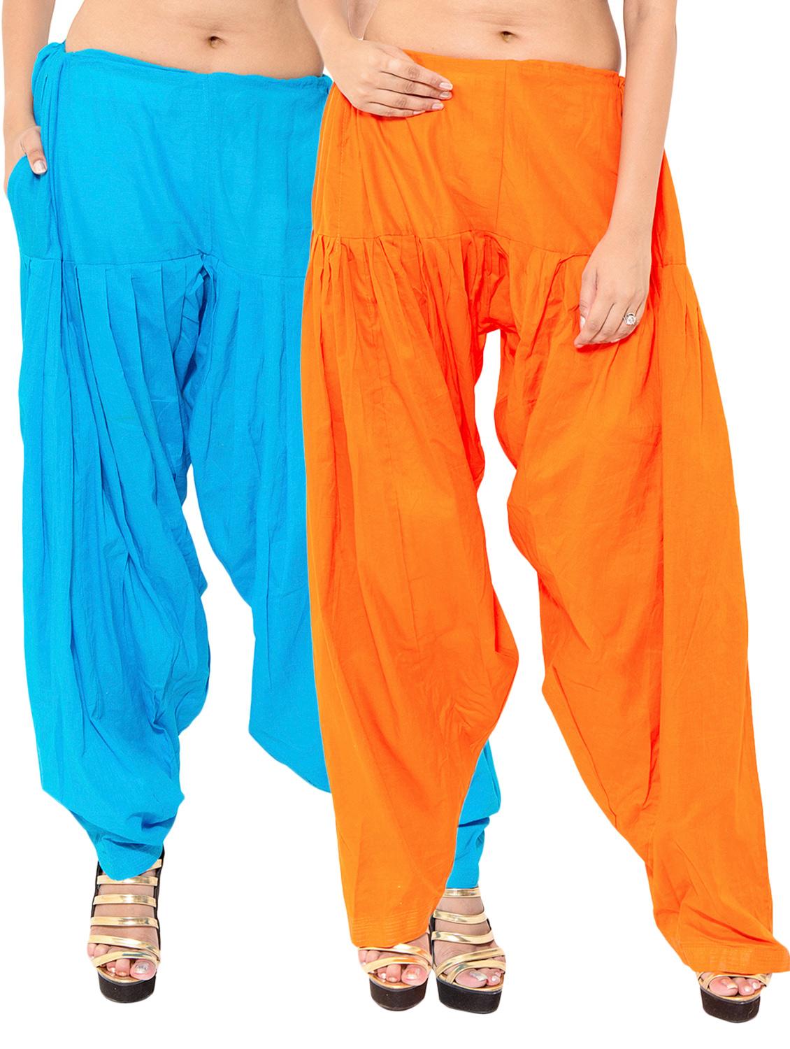 multi color cotton combo salwar - 11120009 - Zoom Image - 0