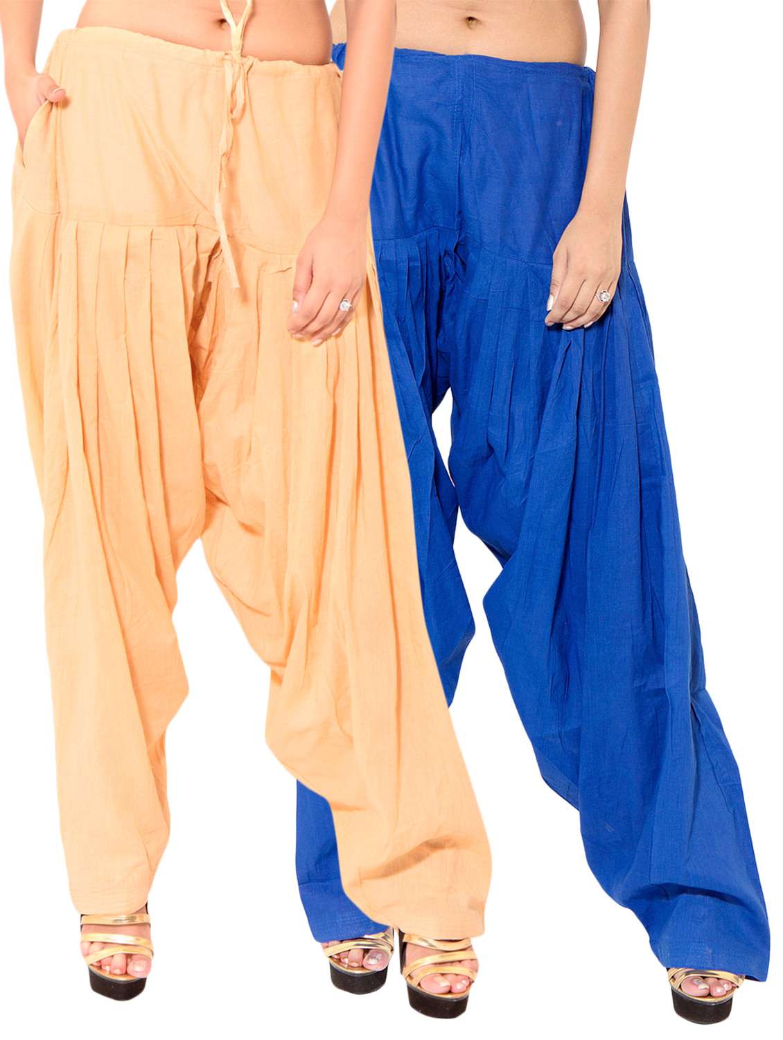 multi color cotton combo salwar