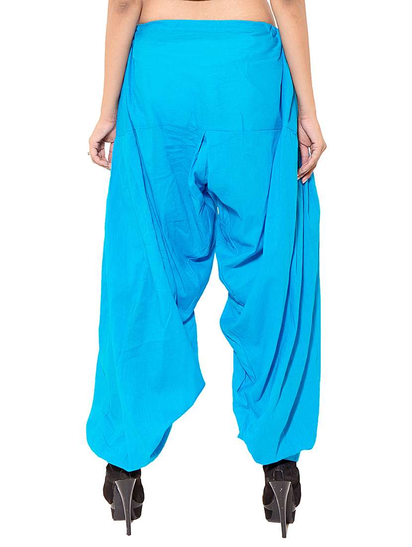 multi colored cotton combo salwars - 11120038 -  Standard Image - 3