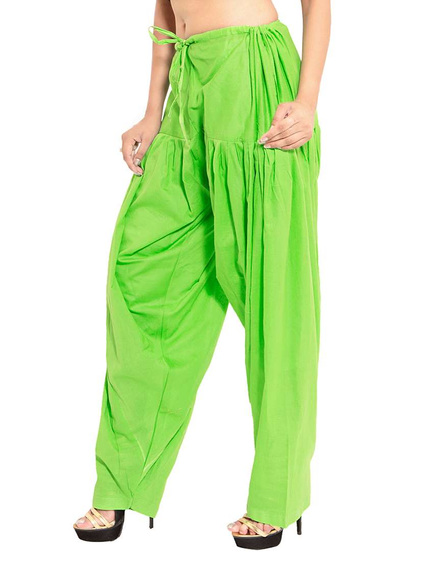 multi colored cotton combo salwars - 11120038 -  Standard Image - 5