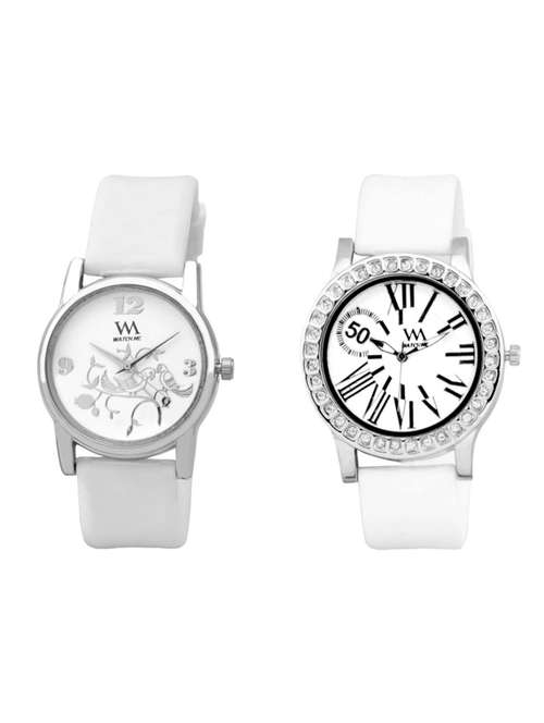 black leather wrist watch - 11123226 - Standard Image - 0