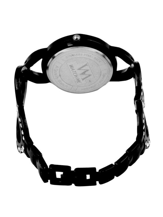 black leather wrist watch - 11123265 - Standard Image - 5
