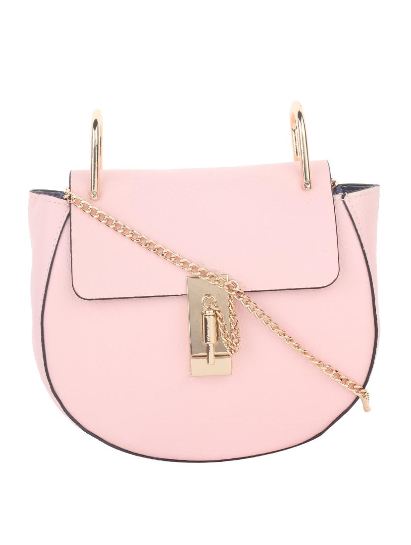 pink metal sling bag - 11131427 -  Zoom Image - 0
