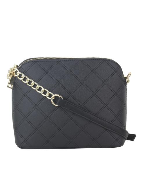 black leatherette sling bag - 11131433 -  Standard Image - 0