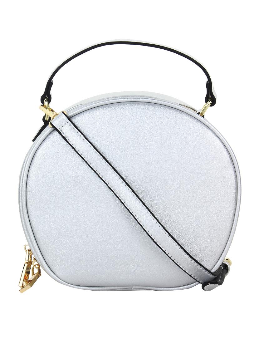 white leatherette regular sling bag - 11131442 - Zoom Image - 0
