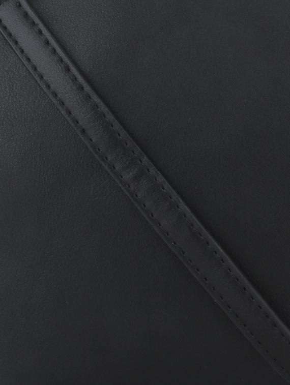 black leatherette sling bag - 11131445 - Standard Image - 3