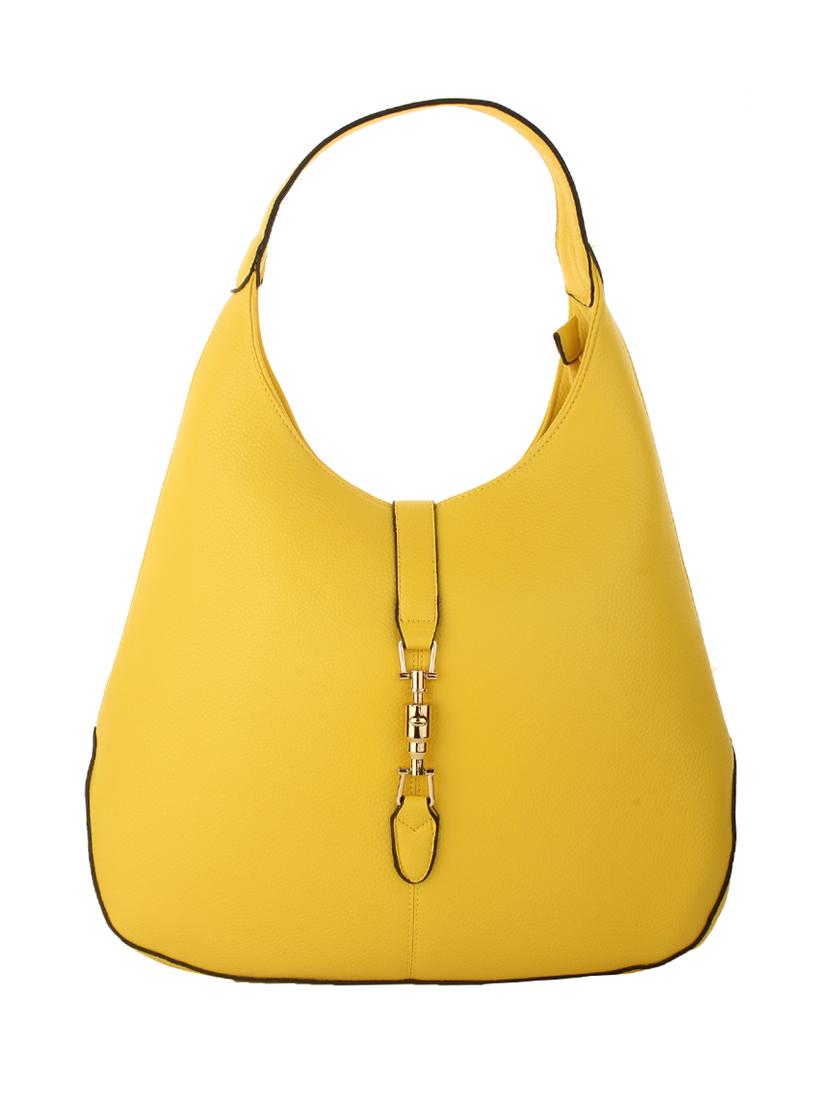 yellow leatherette handbag - 11131447 - Zoom Image - 0