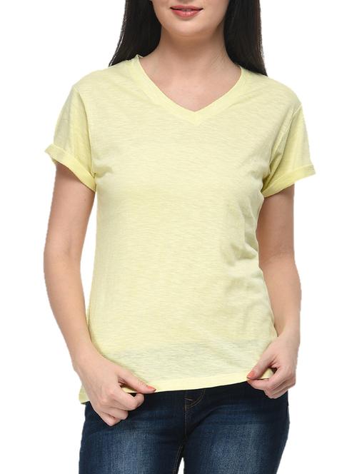 yellow cotton top - 11140596 - Standard Image - 0