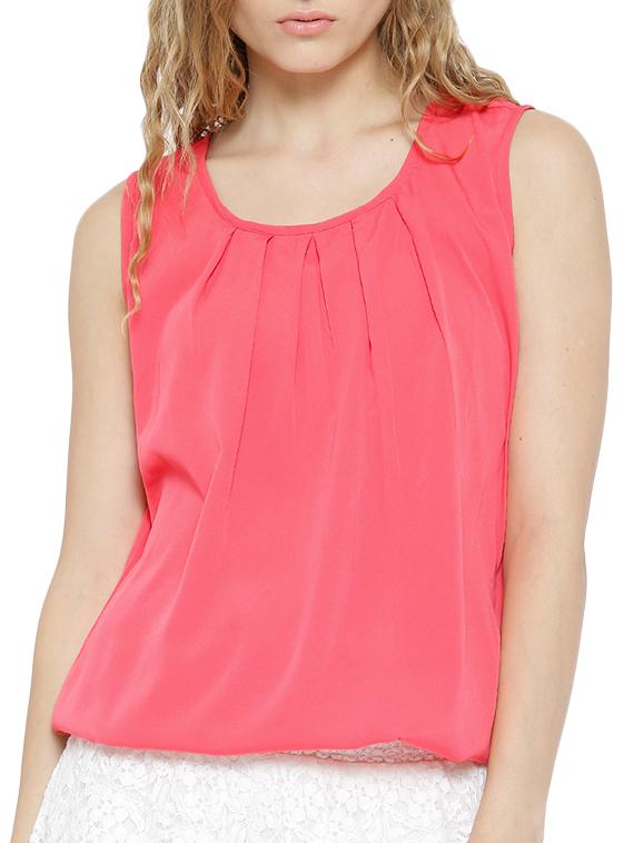 women's a line round neck top - 11142829 - Zoom Image - 0