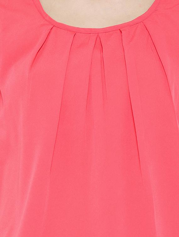 women's a line round neck top - 11142829 - Standard Image - 3