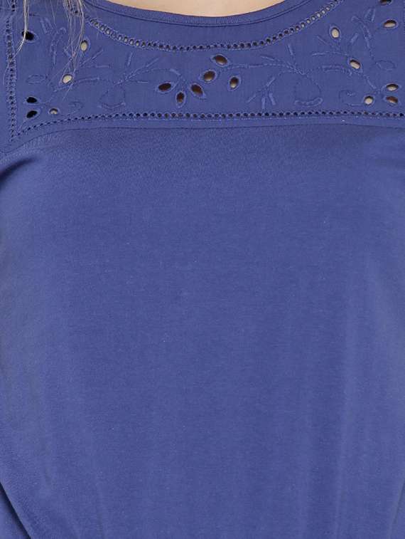 women's fit & flare solid dress - 11142845 -  Standard Image - 3