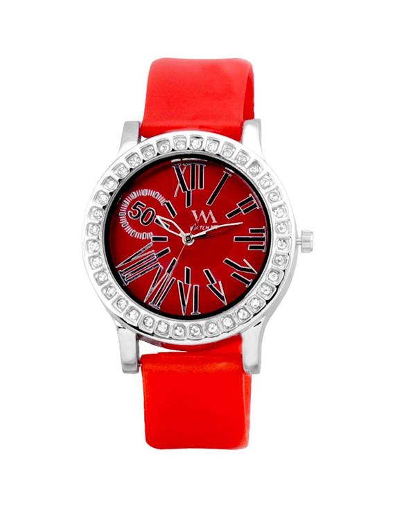 red  wrist watch - 11195759 -  Zoom Image - 0