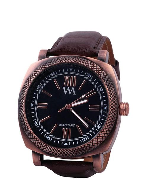 brown analog watch - 11196916 - Standard Image - 0