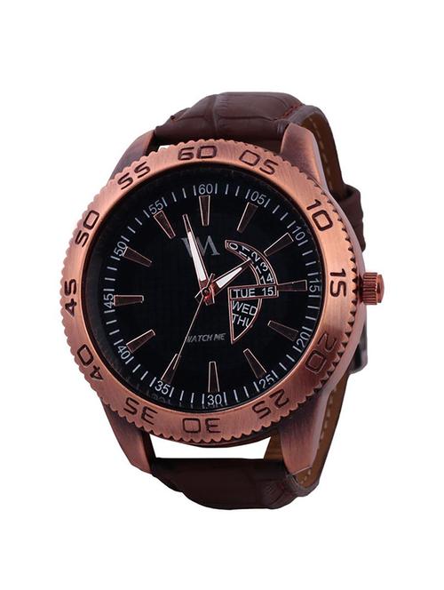 brown analog watch - 11196975 - Standard Image - 0