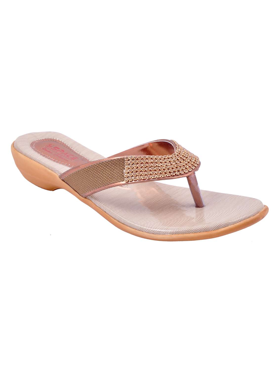 gold toe separator sandal