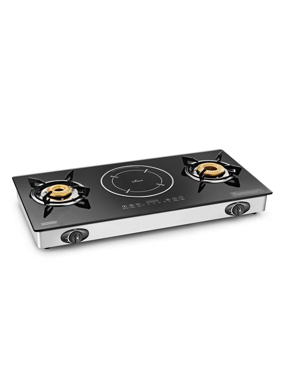 Buy online 2 Burner Gas Stove With Induction Cooker from Kitchen
