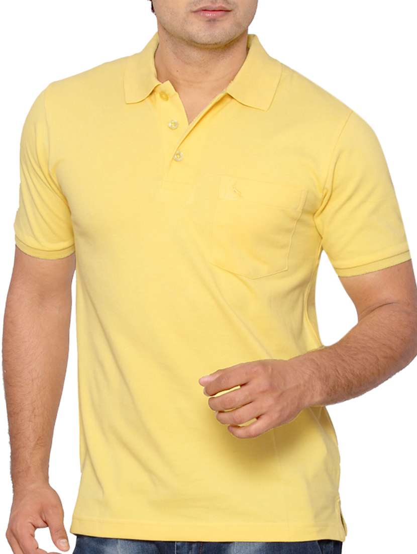 yellow cotton tshirt