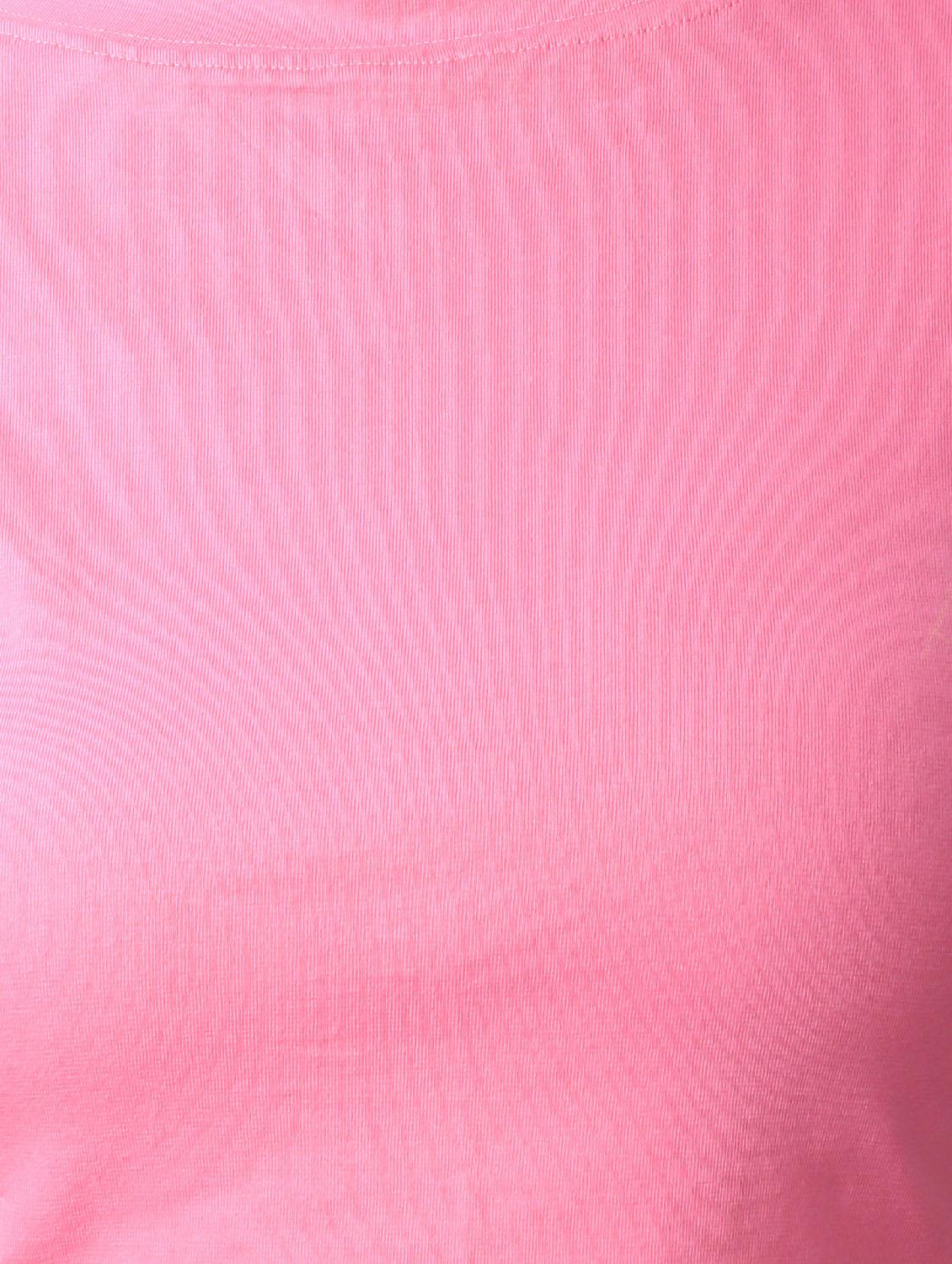 pink cotton crop top - 11269481 - Standard Image - 3