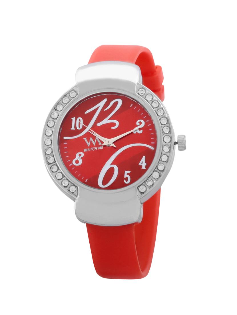 red wrist watch - 11273388 - Zoom Image - 0