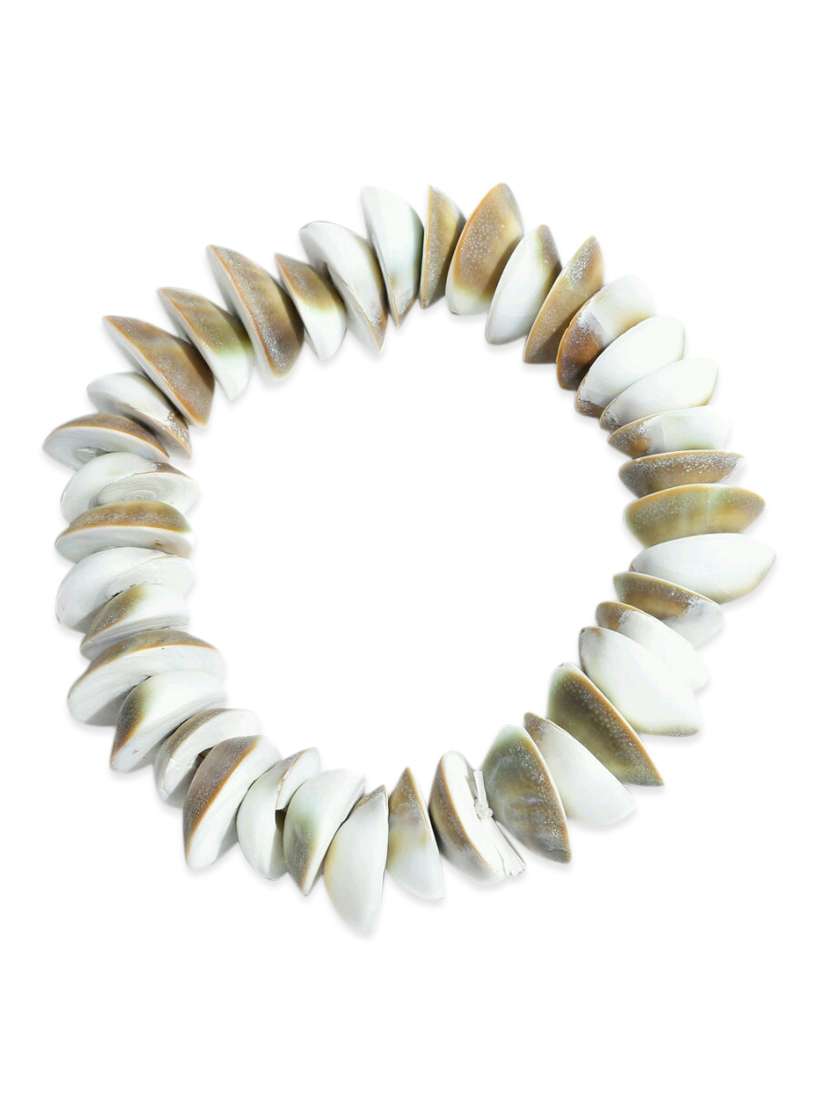 golden peaccok shell bracelet