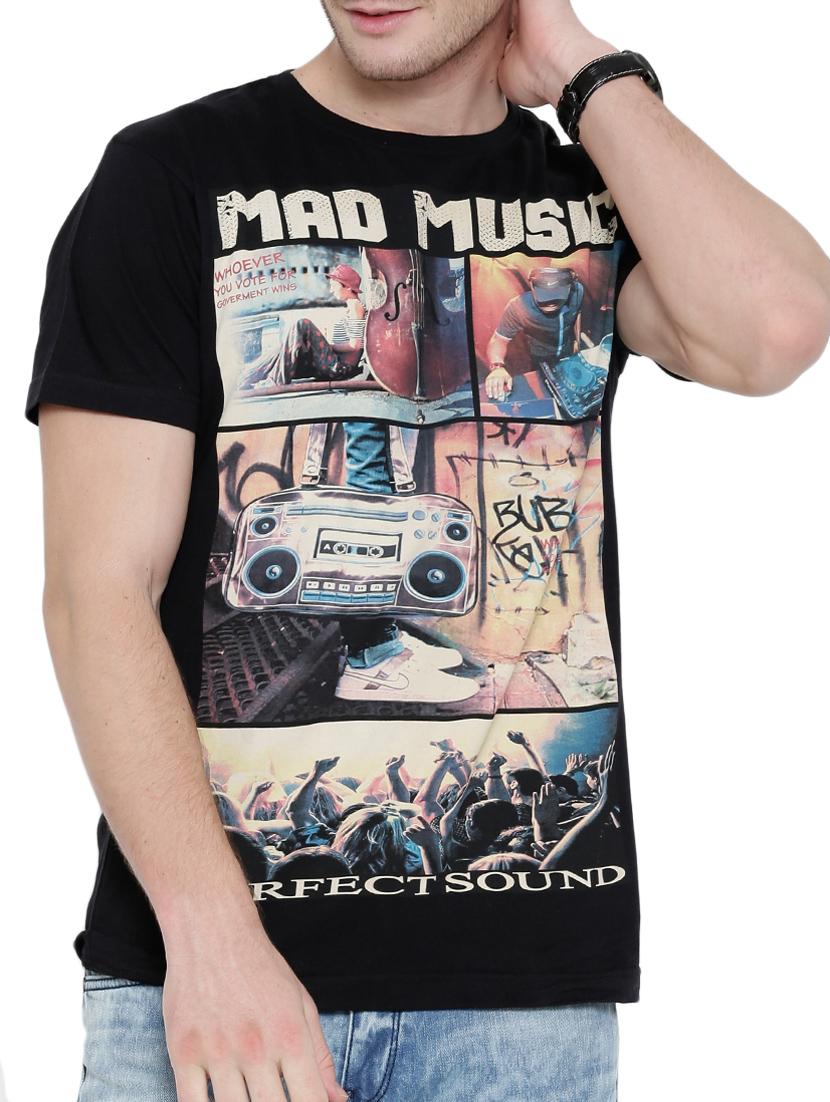 black cotton tshirt
