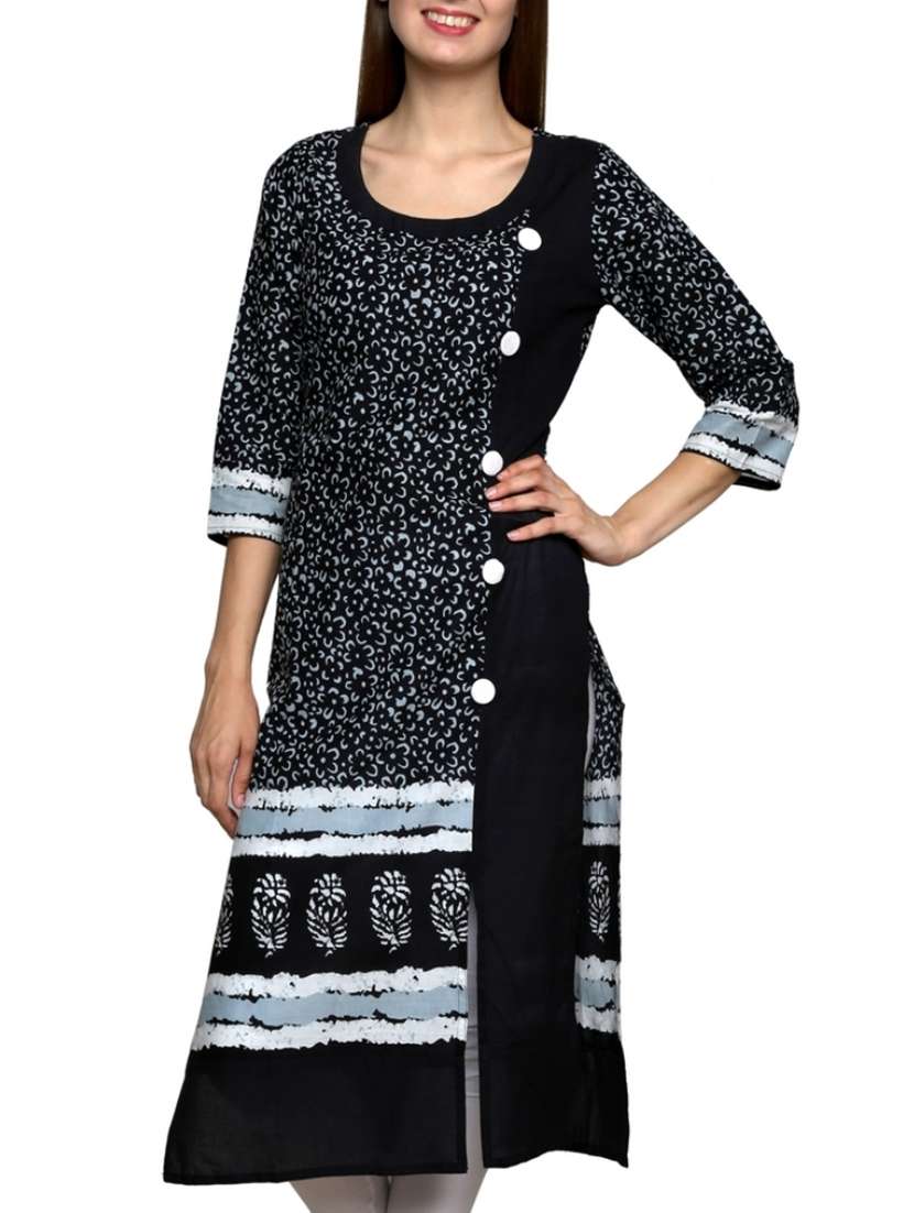 women's front slit kurta