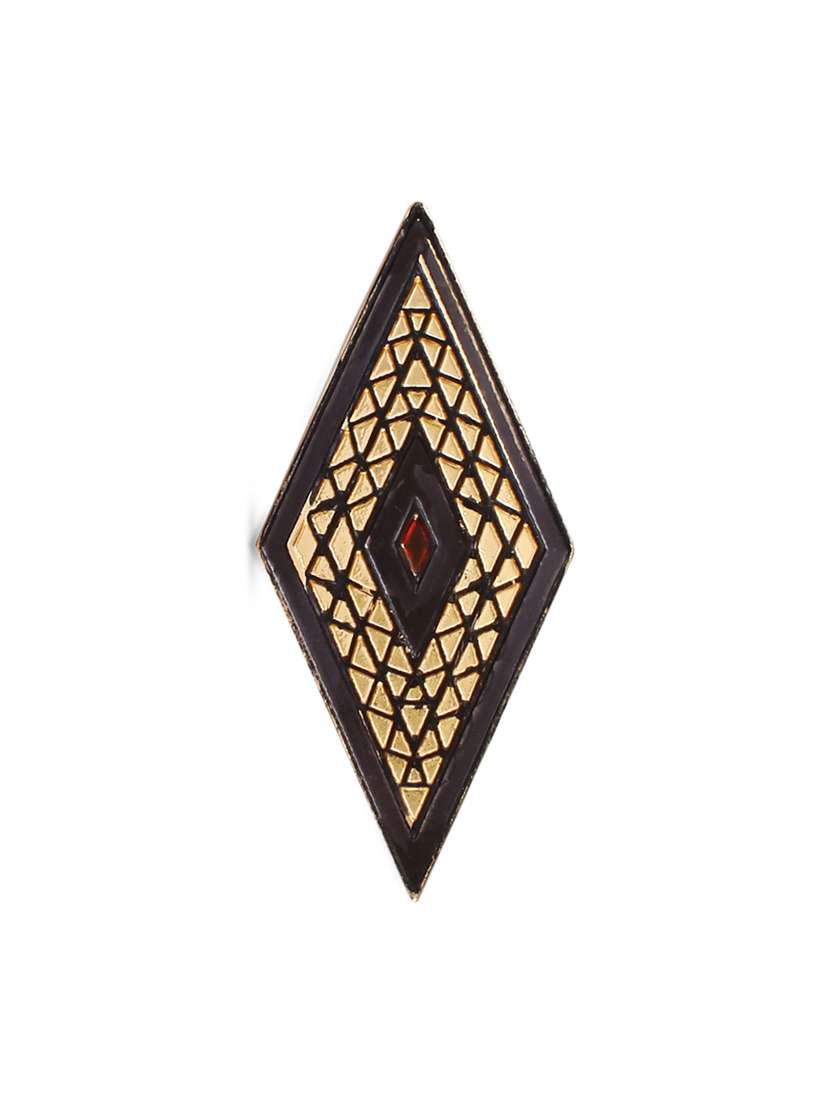 geometric pattern ring