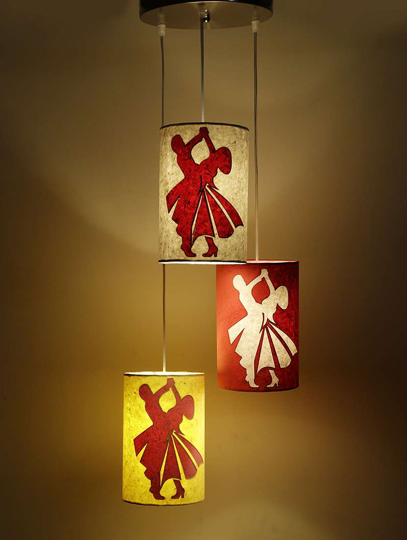 Buy Online Multicoloured Dancing Lovers Hanging Lamp From Lighting