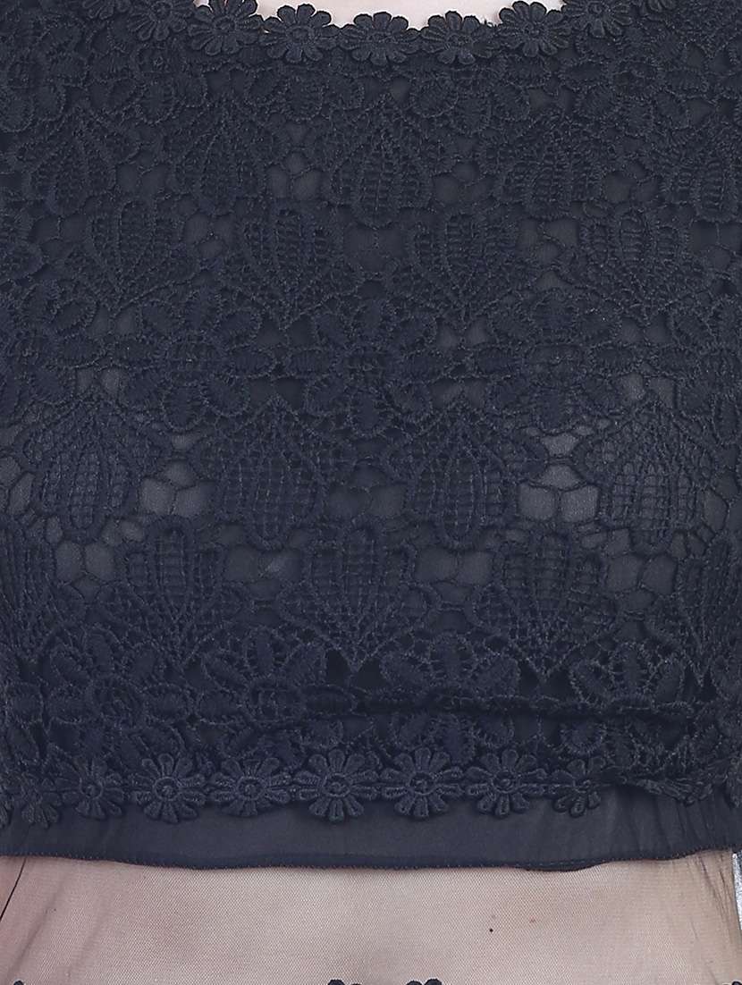 black lace bodycon dress - 11355747 - Standard Image - 3