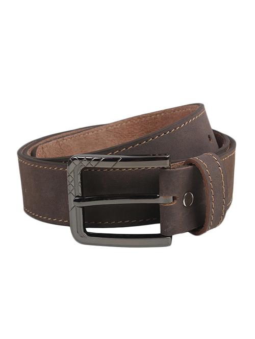 brown color, leatherette belt - 11358449 -  Standard Image - 0