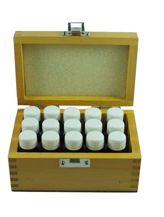 rks aroma wooden box of 15 oils 100% pure and natural, 5ml