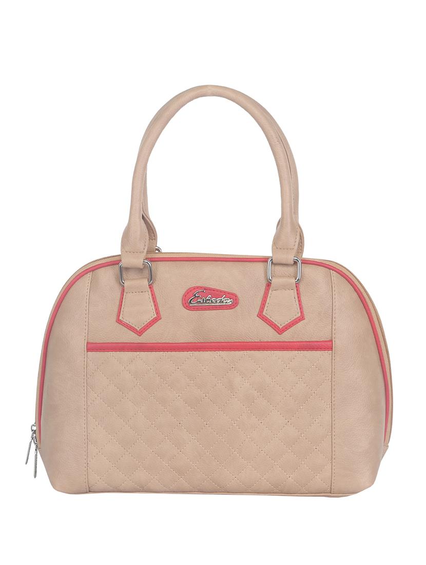 beige faux leather handbag - 11369663 - Zoom Image - 0