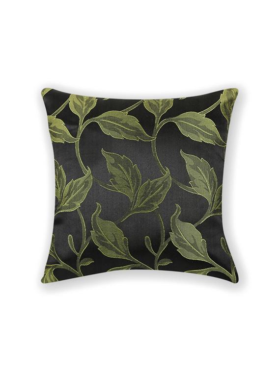 first row green leaves cushion cover single pc - 11408253 -  Zoom Image - 0
