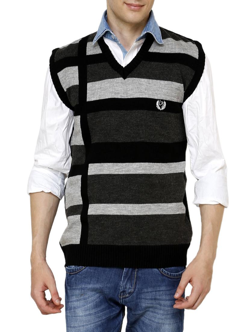 grey acrylic pullover - 11414442 -  Zoom Image - 0