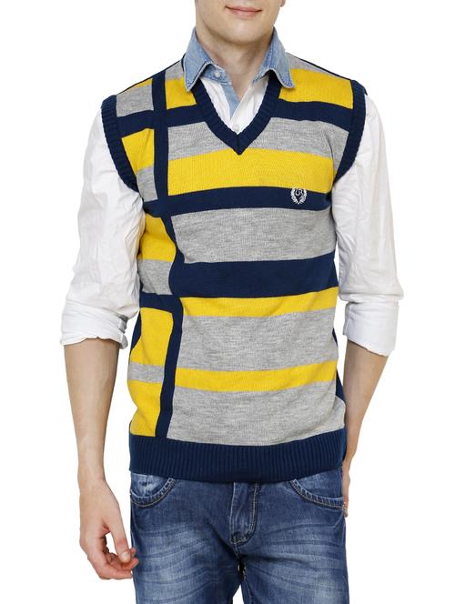 multicolored acrylic pullover - 11414443 - Standard Image - 0