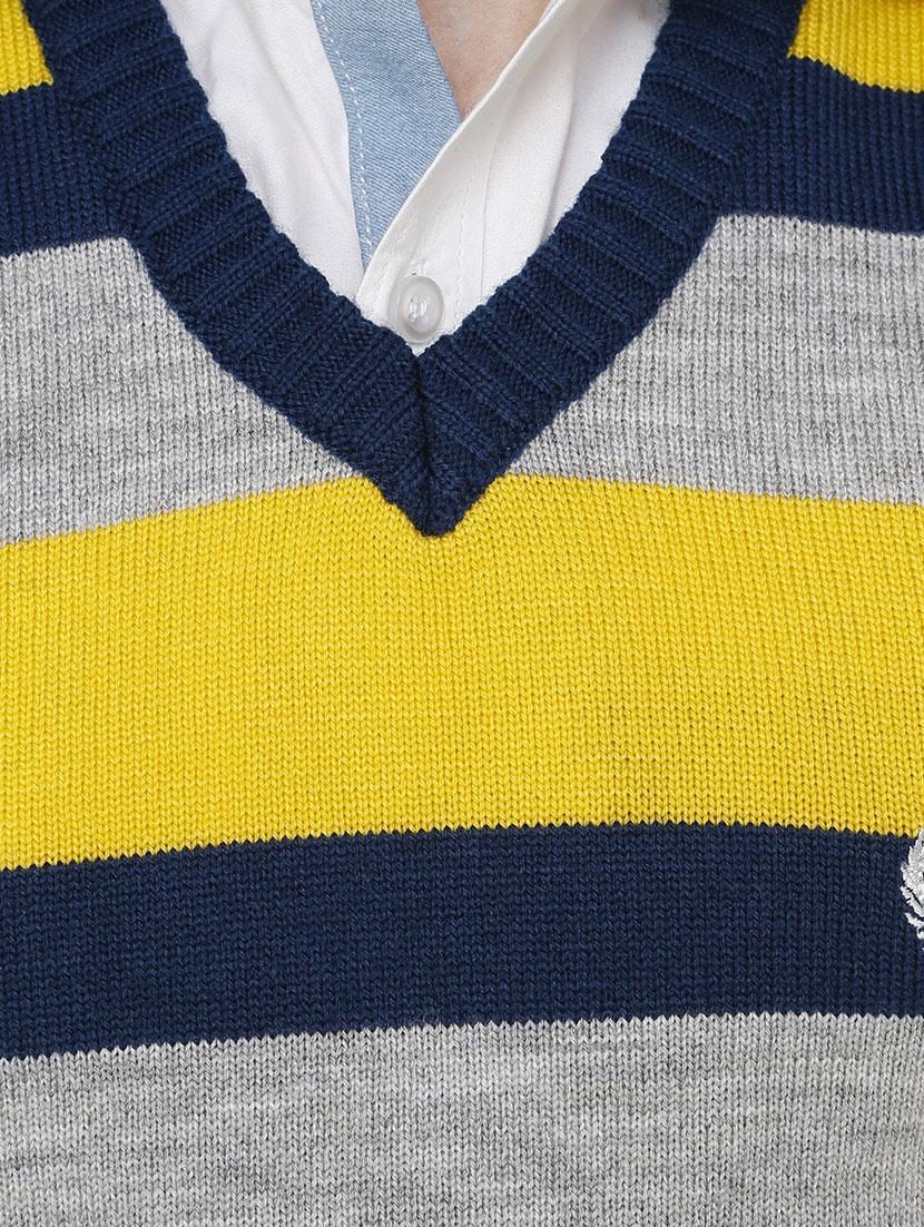 multicolored acrylic pullover - 11414443 - Standard Image - 3