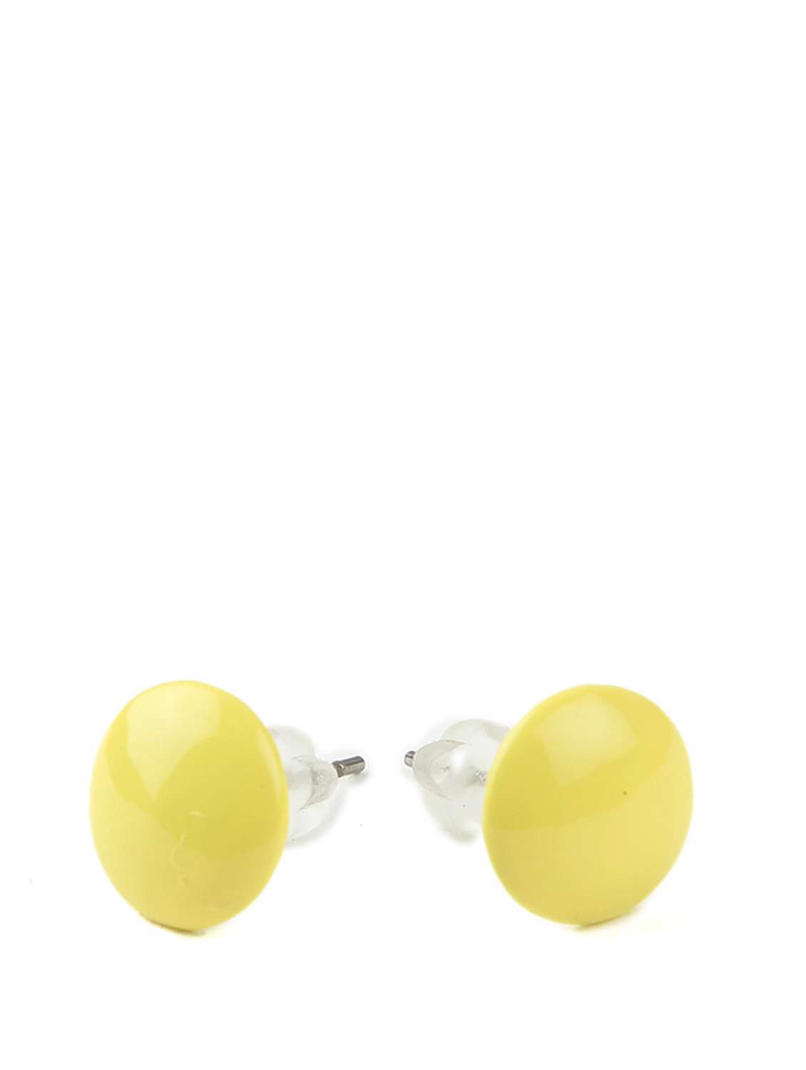 Yellow Stud Earrings