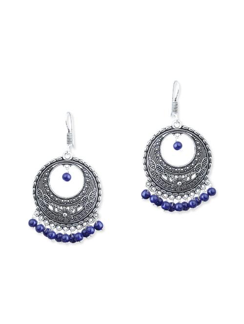 blue brass  earring - 11447653 -  Standard Image - 0