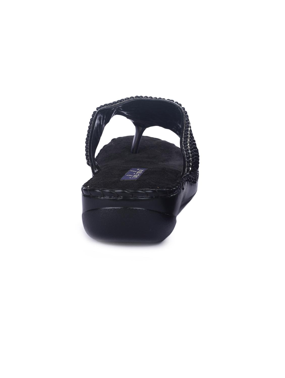 black suede sandal - 11477332 - Standard Image - 3