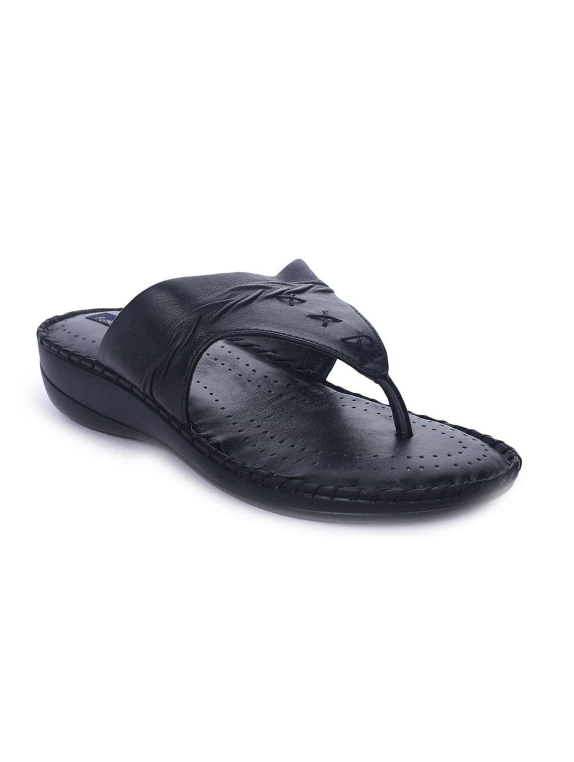 black leather sandal - 11477340 -  Zoom Image - 0